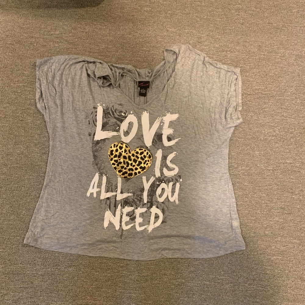 Torrid love is all you need graphic top.